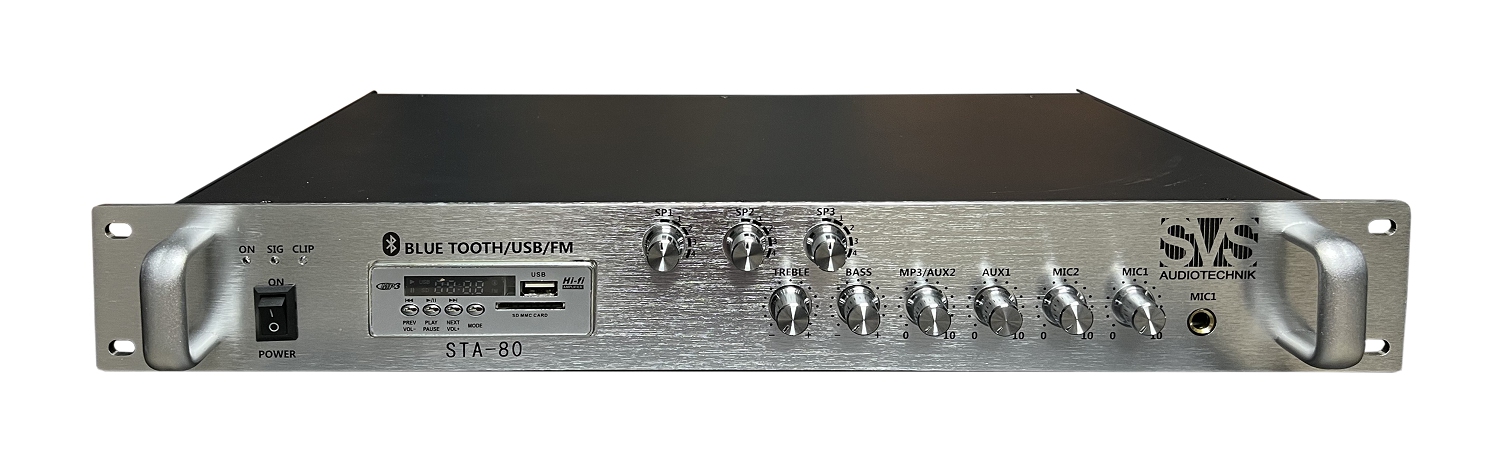 SVS Audiotechnik STA-80 Микшер-усилитель для систем Public Address в Кунгуре