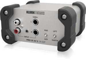 Klark Teknik DI 22P пассивный стерео директ-бокс в Кунгуре
